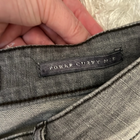 Size 28, Guess Jeans. Grey. Never worn. Power Curvy Mid - Picture 3 of 5